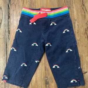 Mini Boden Navy Rainbow Shorts